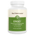 A white bottle labeled "Real Mushrooms Ergo+ Ergothioneine Supplement" contains 60 capsules of an antioxidant supplement with L-ergothioneine, sourced from golden oyster mushrooms.