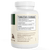 White bottle of Real Mushrooms Turkey Tail Extract Capsules for Pets with label showing product facts, pet use directions, warnings, distributor info, and small animal silhouettes. Contains beta-glucans from organic mushroom ingredients.