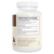 White bottle labeled with product facts, directions, warnings, and manufacturer info for Real Mushrooms Organic Lions Mane Extract Capsules for Pets. For dogs and cats only; features pet icons and highlights its organic Lion's Mane mushroom supplement.
