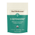 A teal and cream pouch labeled "Real Mushrooms 5 Defenders® Organic Mushroom Complex – Bulk Powder," an organic mushroom supplement (45g, 45 servings) for daily immune support. USDA Organic dietary supplement for wellness.
