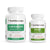 Two bottles of Real Mushrooms' Immune Power: 90 capsules rich in beta-glucans and 60 capsules featuring L-ergothioneine—both designed to support immune strength with active mushroom compounds.