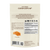 Back of a Real Mushrooms Organic Cordyceps-M® Mushroom Extract Powder – Bulk Supplement pouch with usage instructions, supplement facts, and product details shown on a beige background.