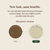 Comparison of old (darker) and new (lighter) Real Mushrooms Turkey Tail with Qrill™Pet shows beta-glucans increased from 90 mg to 135 mg. Immune support and benefits for pets remain unchanged despite the color difference.
