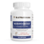 A white bottle of Real Mushrooms Mushroom D2Z dietary supplement contains 120 capsules with functional mushrooms for immune support.
