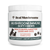 A white container labeled "Real Mushrooms Mushroom Immune Pet Chews," a veterinarian-formulated supplement for dogs and cats, provides immune support with 60 chews (8.47 oz/240 g).