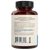 A brown bottle of Real Mushrooms’ RealRest - Reishi, Valerian and Lemon Balm features a white label with dosage and storage instructions, a warning, ingredients including Lemon Balm, barcode, plus vegan and non-GMO icons.