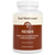 A white bottle labeled "Real Mushrooms Organic Reishi Mushroom Capsules," containing 200 organic capsules as a dietary supplement for immune support.