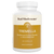 A white bottle labeled "Real Mushrooms Organic Tremella Extract Capsules," containing 120 capsules, supports skin, hair, and nail health as a dietary supplement.