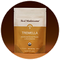 A package of Red Menderoom Tremella mushroom powder is shown against a brown background.