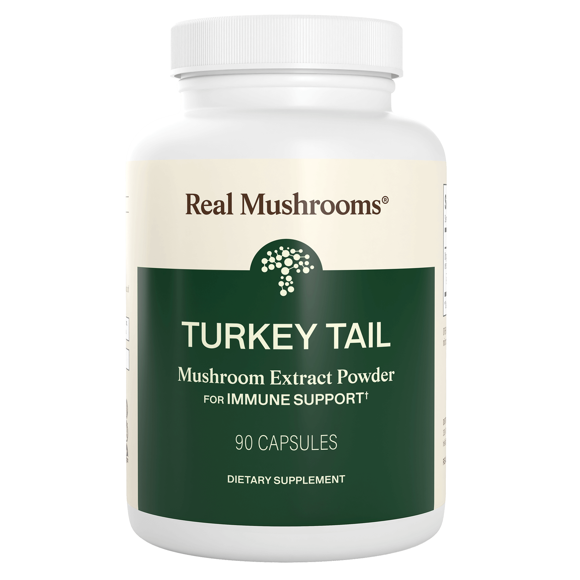 Real Mushrooms Turkey Tail Capsules bottle