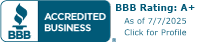 BBB Accredited Business Badge