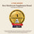 Image shows a gold ConsumerLab.com badge for "#1 Top Rated Among Mushroom Products," with text stating "5-Time Winner, Best Mushroom Supplement Brand, Real Mushrooms Real Mycelium™ 2026"—noted for cognitive support.