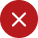 Red circle with a white “X” in the center, commonly used as an error or close icon.