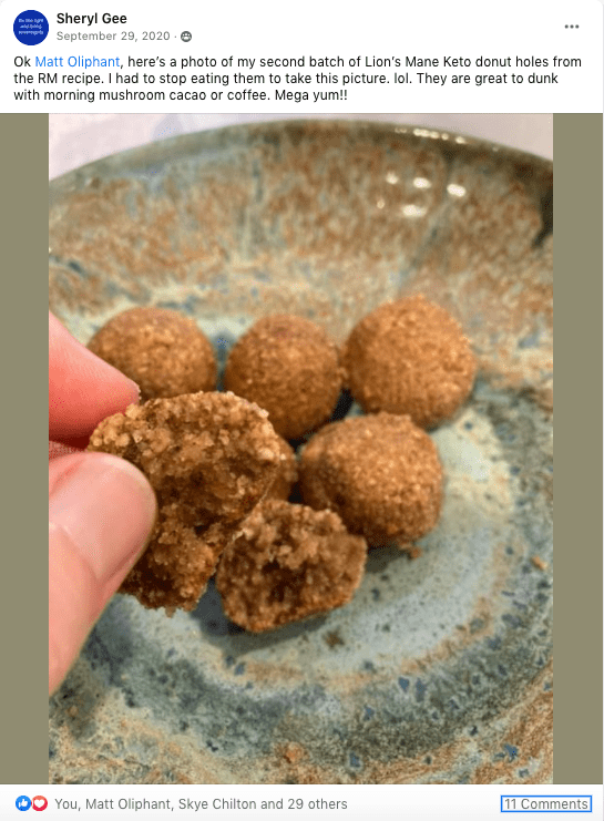 Keto Baked Donut Holes