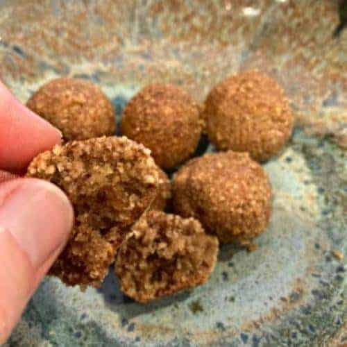 Lion's mane recipe - donut holes