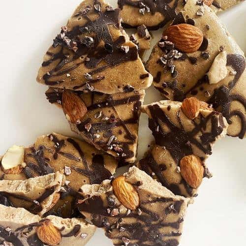 Frozen yogurt bark recipe