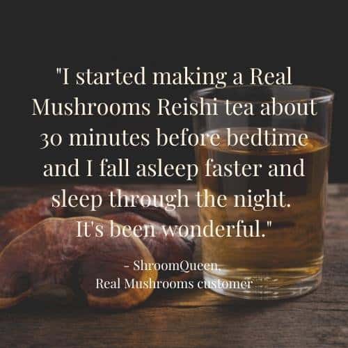 Ganoderma tea for sleep