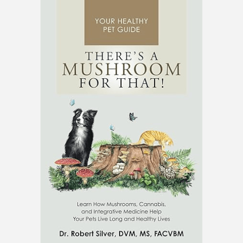 book cover of There's a Mushroom for that by Dr. Rob Silver