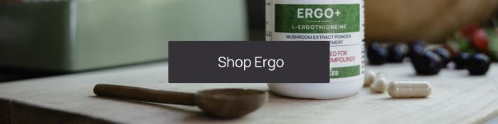 shop Ergo with Ergo+ bottle in the background